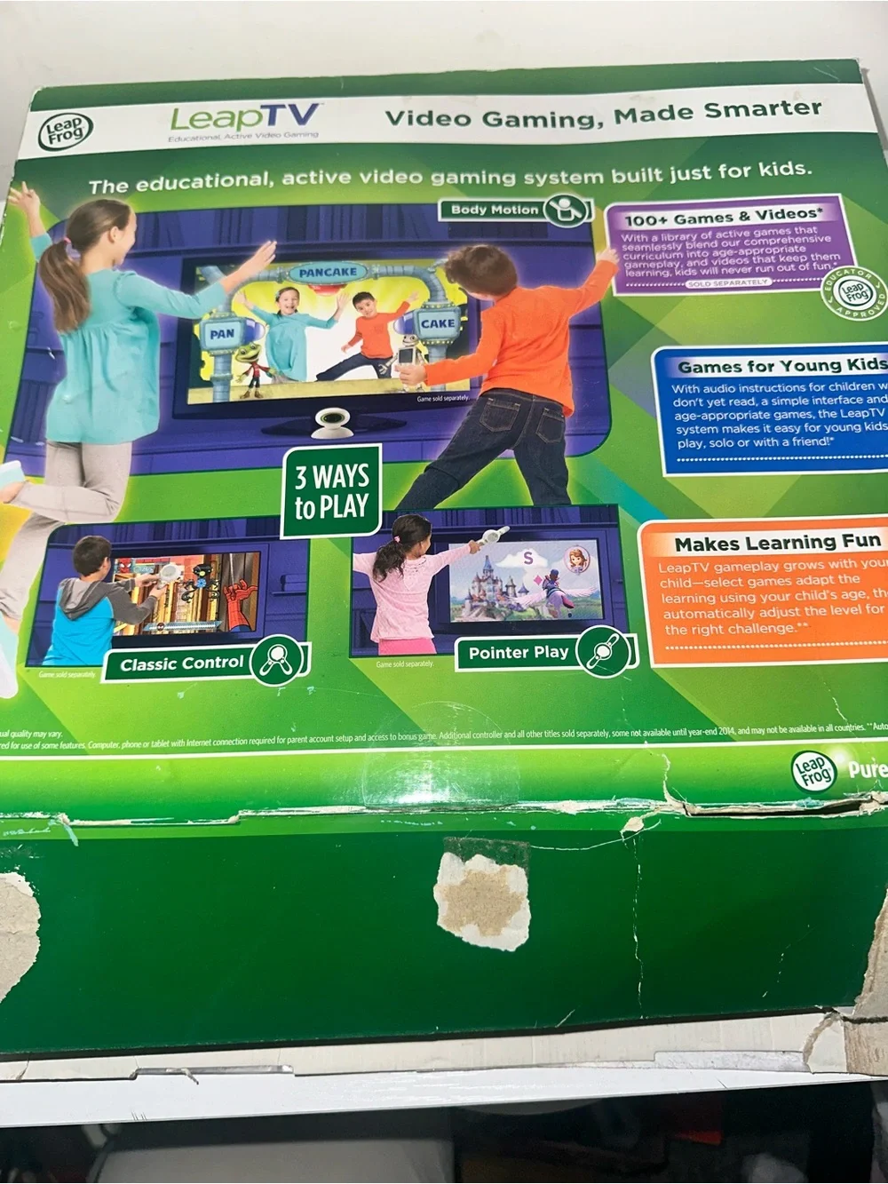 Leapfrog leaptv console